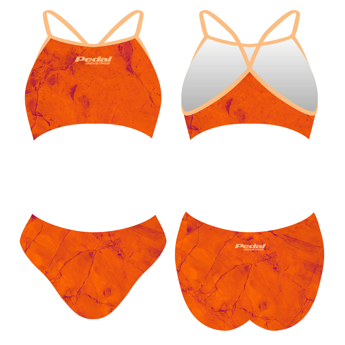 All Marble 2024 Women's Speed swimsuit ISD