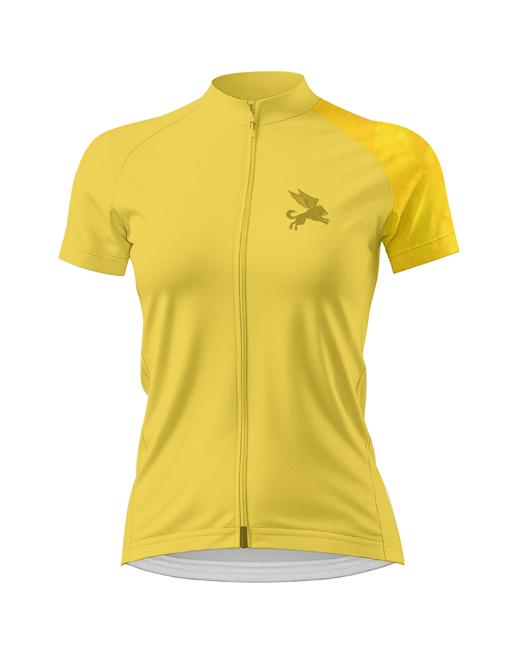 Gold Marble WOMEN'S PRO JERSEY ISD - flat product view, front pdp-last