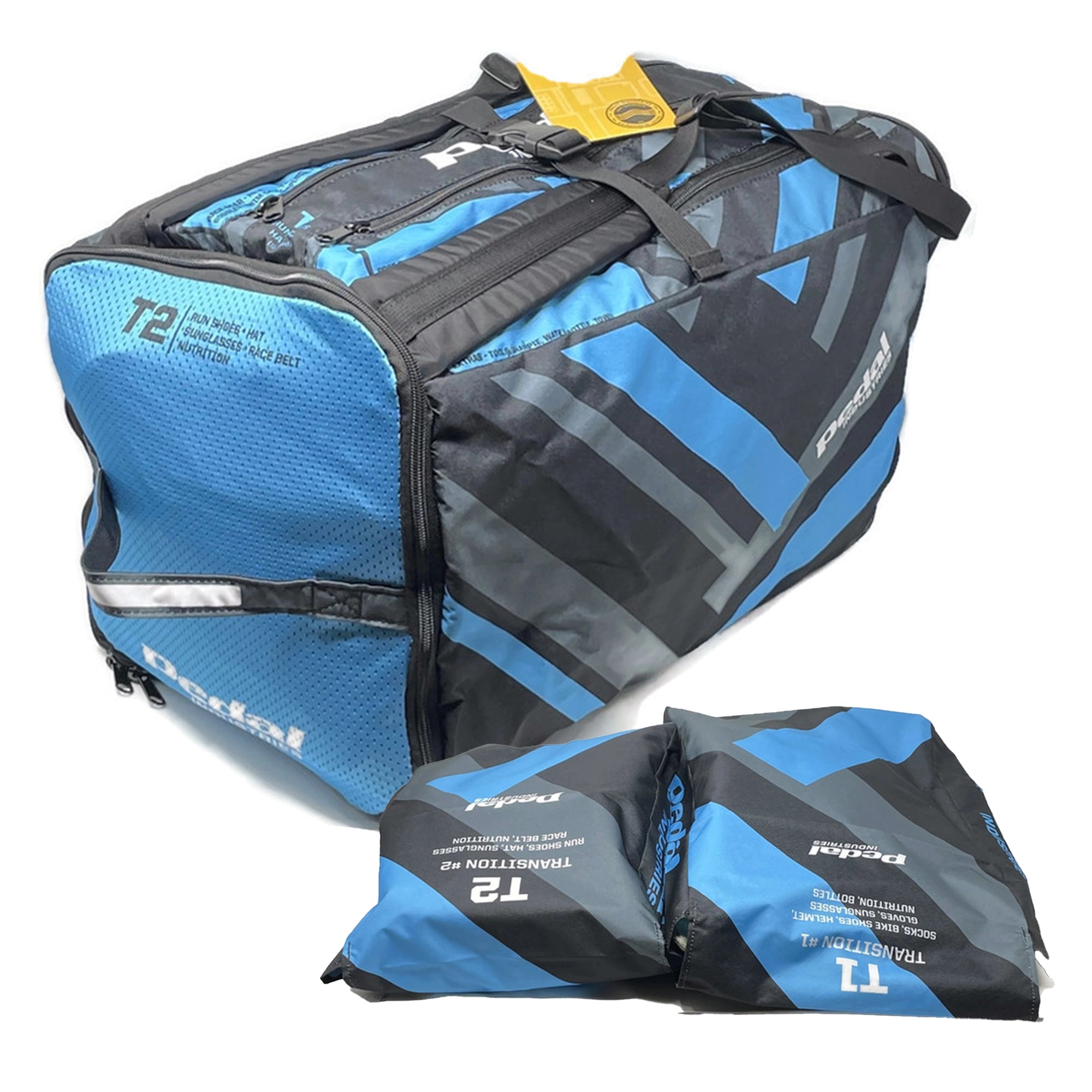 Blue Primary Colors RaceDay TRIATHLON Gear Bag™ ISD