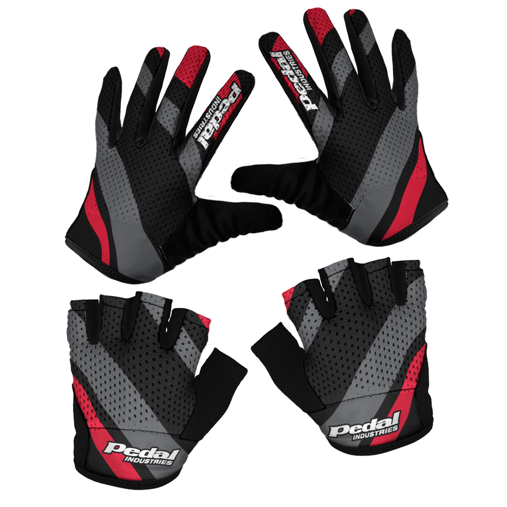 All Primary Colors SUPERLIGHT RaceDay Gloves ISD RED