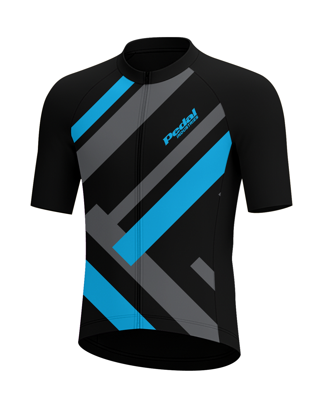 Blue Primary Colors MEN'S PRO JERSEY ISD - flat product view, front pdp-last