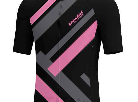 Pink Primary Colors MEN'S PRO JERSEY ISD