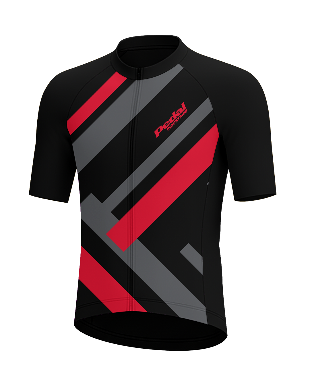 Red Primary Colors MEN'S PRO JERSEY ISD - flat product view, front pdp-last