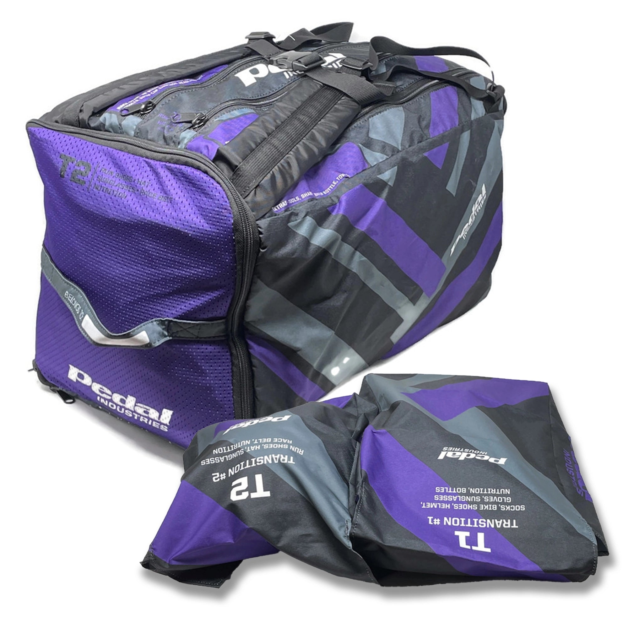 Purple Primary Colors RaceDay TRIATHLON Gear Bag™ ISD