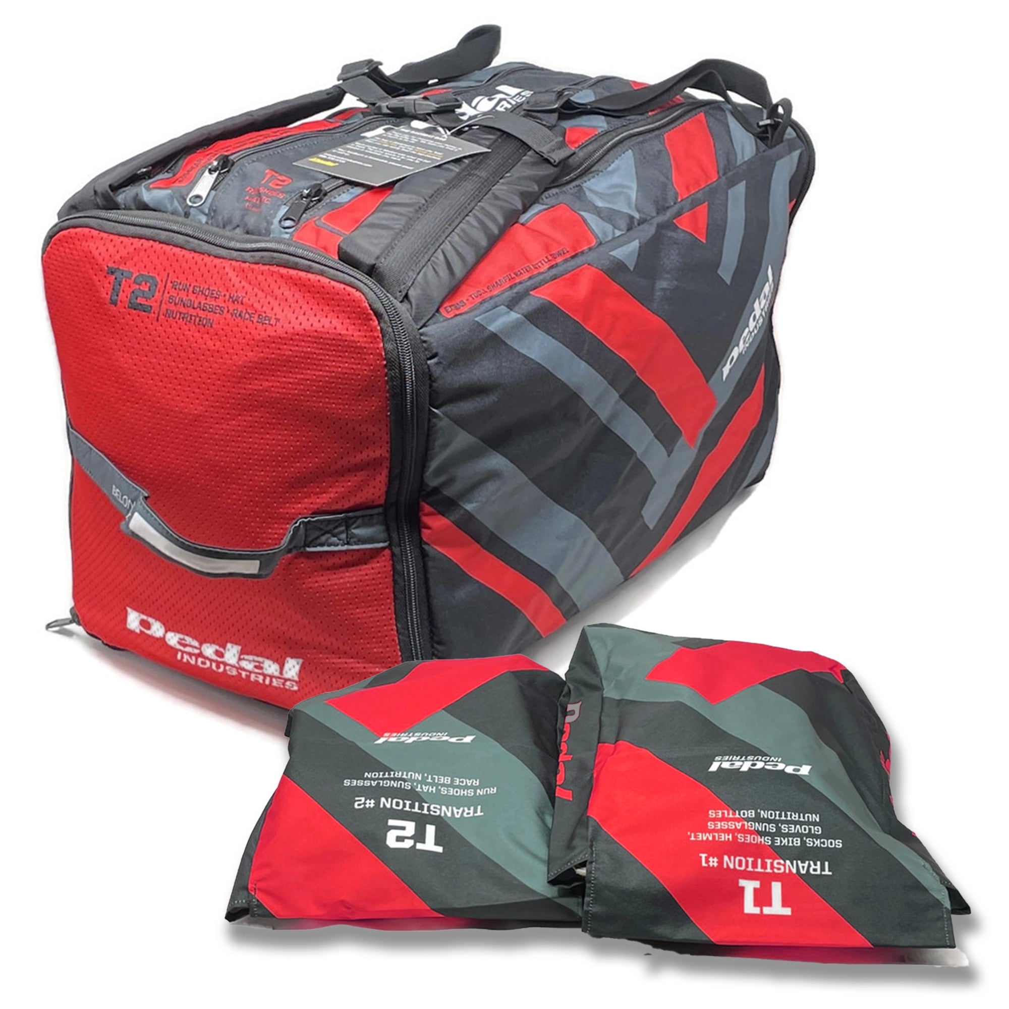 Red Primary Colors RaceDay TRIATHLON Gear Bag™ ISD