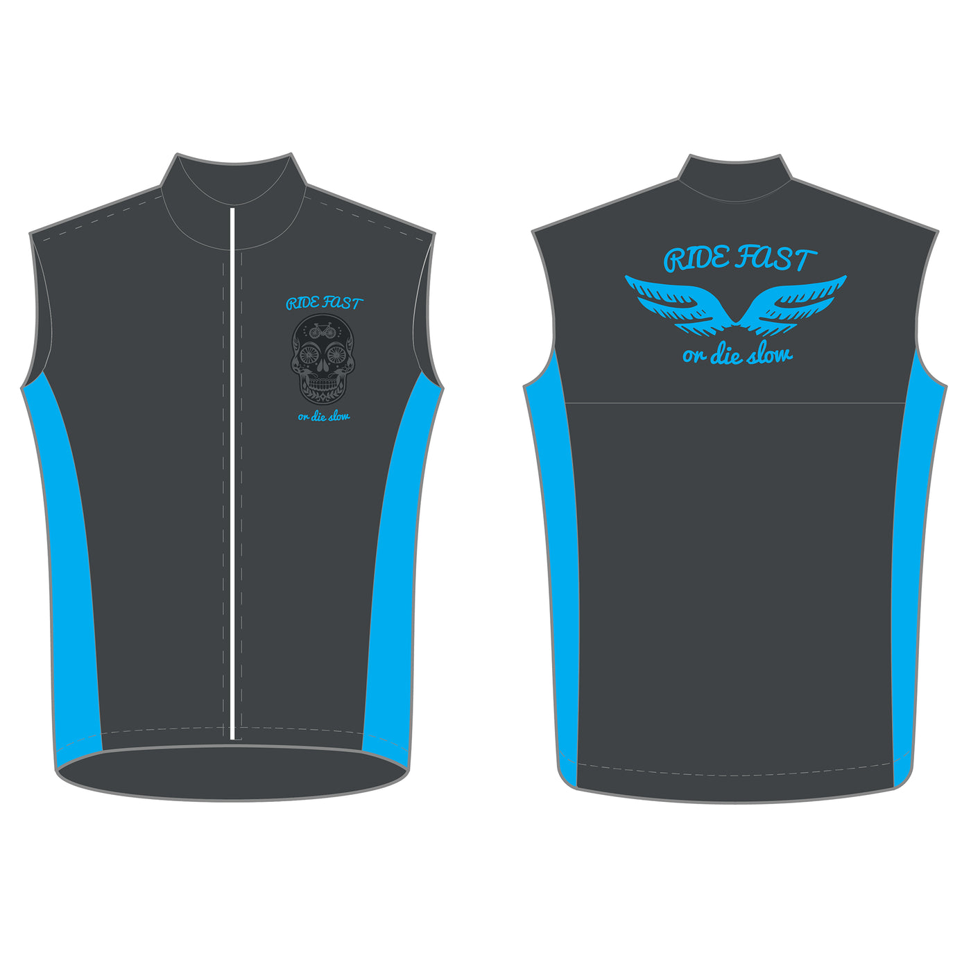 Addidad Racer Vest All Ride Fast or Die Race VEST ISD (3 Color Variants) – PEDAL Industries