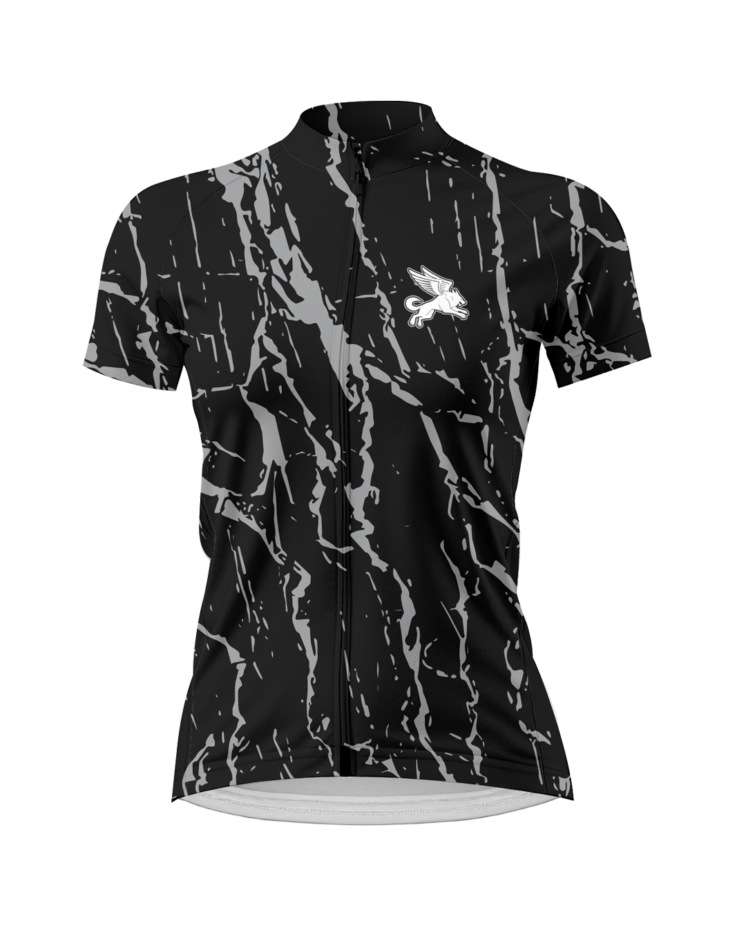 Stealth Splatter WOMEN'S PRO JERSEY ISD - flat product view, front pdp-last