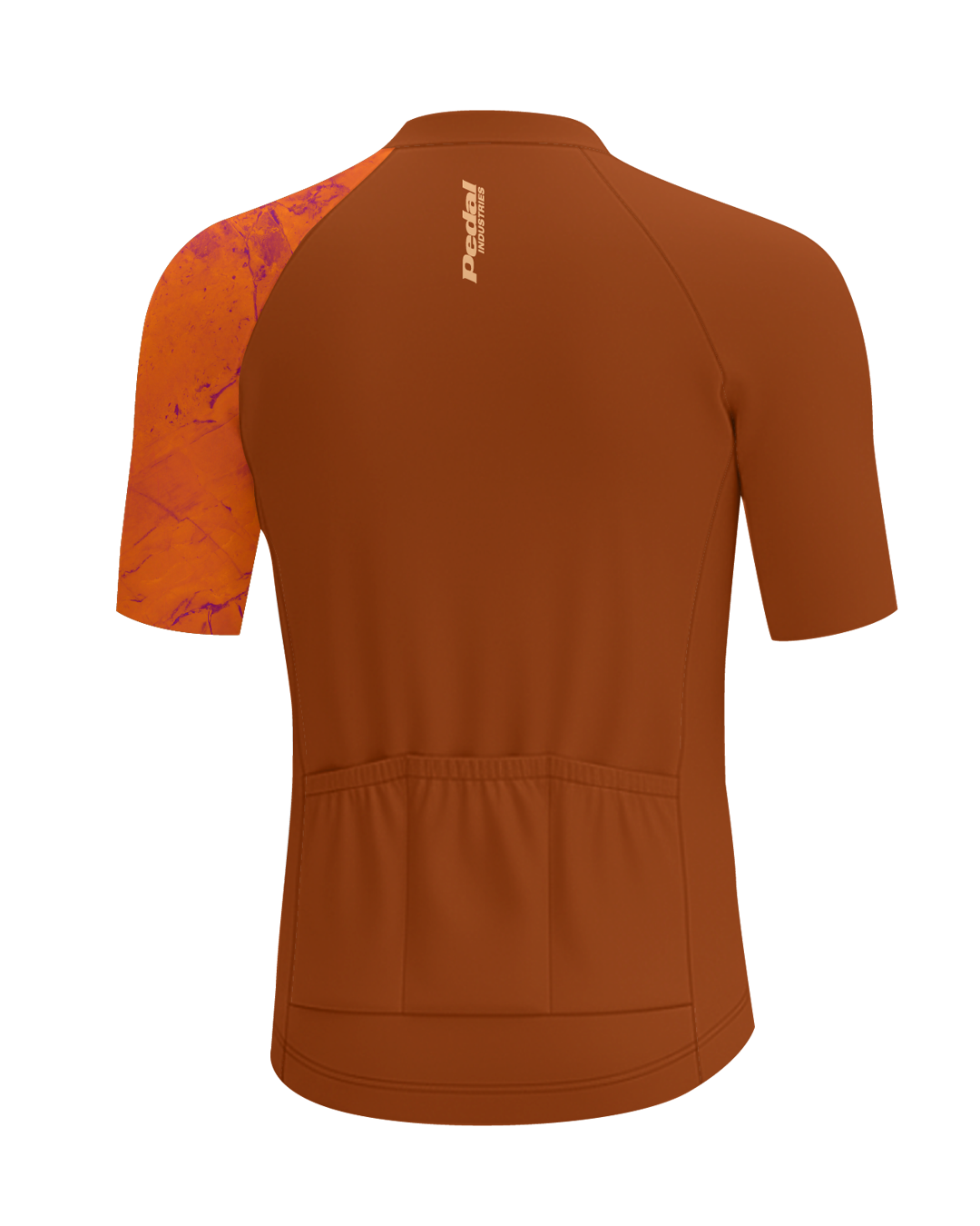 Topaz Marble MEN'S PRO JERSEY ISD - flat product view, back pdp-last