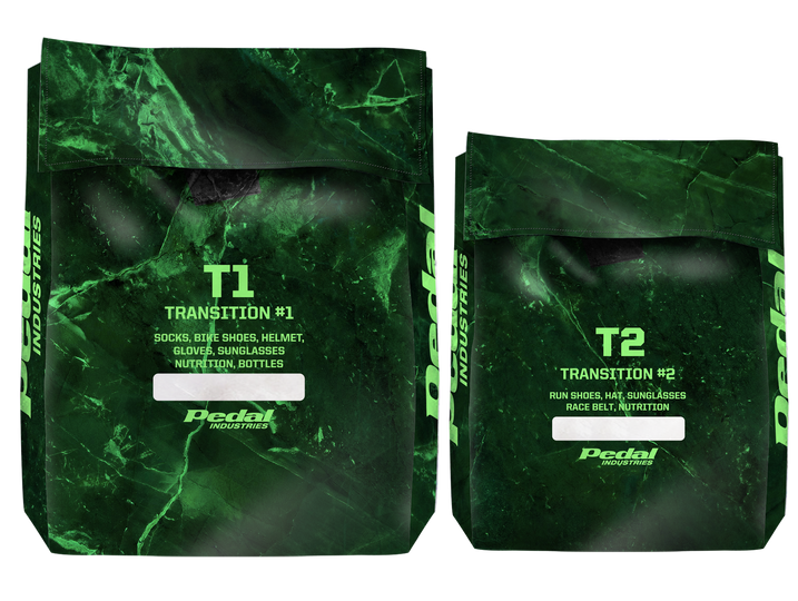 Emerald Marble Triathlon Transition Bags ISD