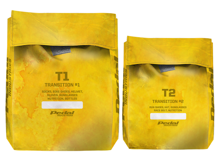Gold Marble Triathlon Transition Bags ISD