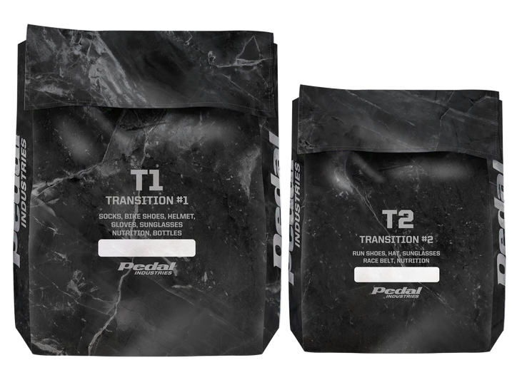 Obsidian Marble Triathlon Transition Bags ISD
