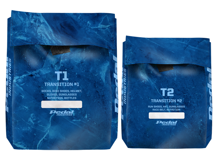 Sapphire Marble Triathlon Transition Bags ISD