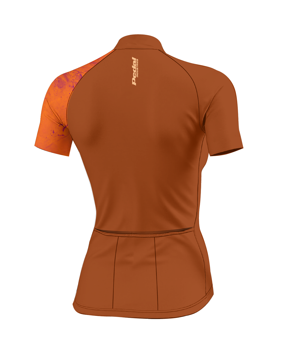 Topaz Marble WOMEN'S PRO JERSEY ISD - flat product view, back pdp-last