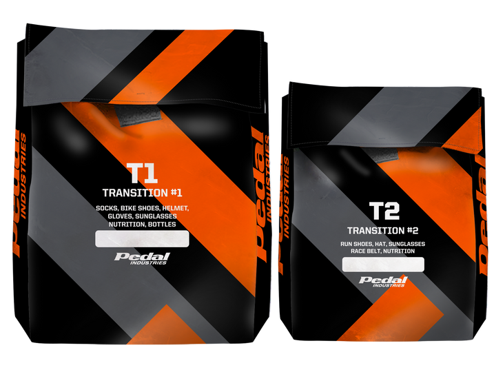 Orange Primary Colors Triathlon Transition Bags ISD