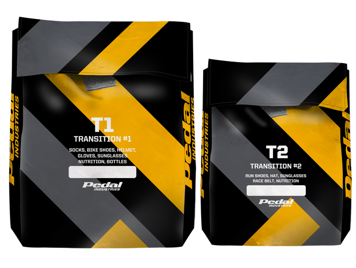 Yellow Primary Colors Triathlon Transition Bags ISD