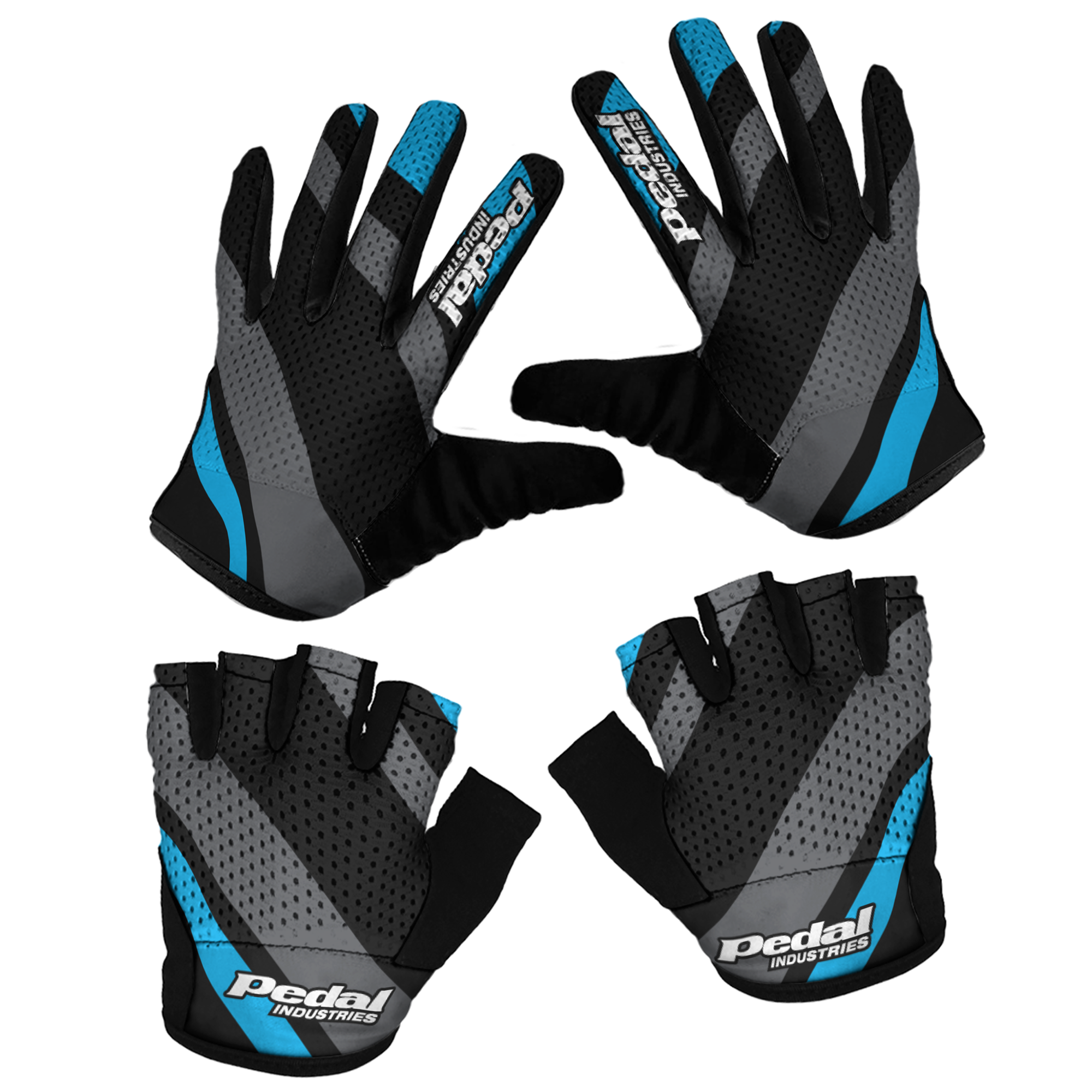 All Primary Colors SUPERLIGHT RaceDay Gloves ISD BLUE