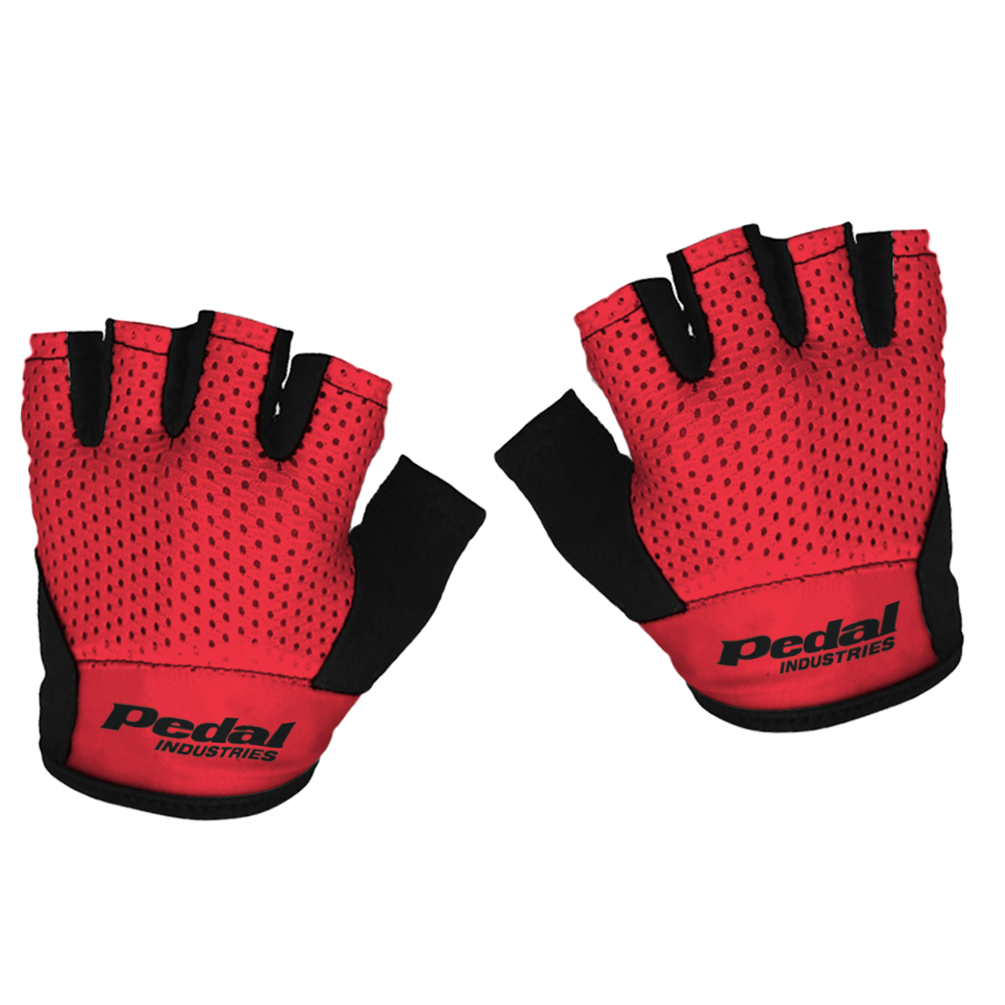 All RED SUPERLIGHT FULL-FINGER GLOVES ISD