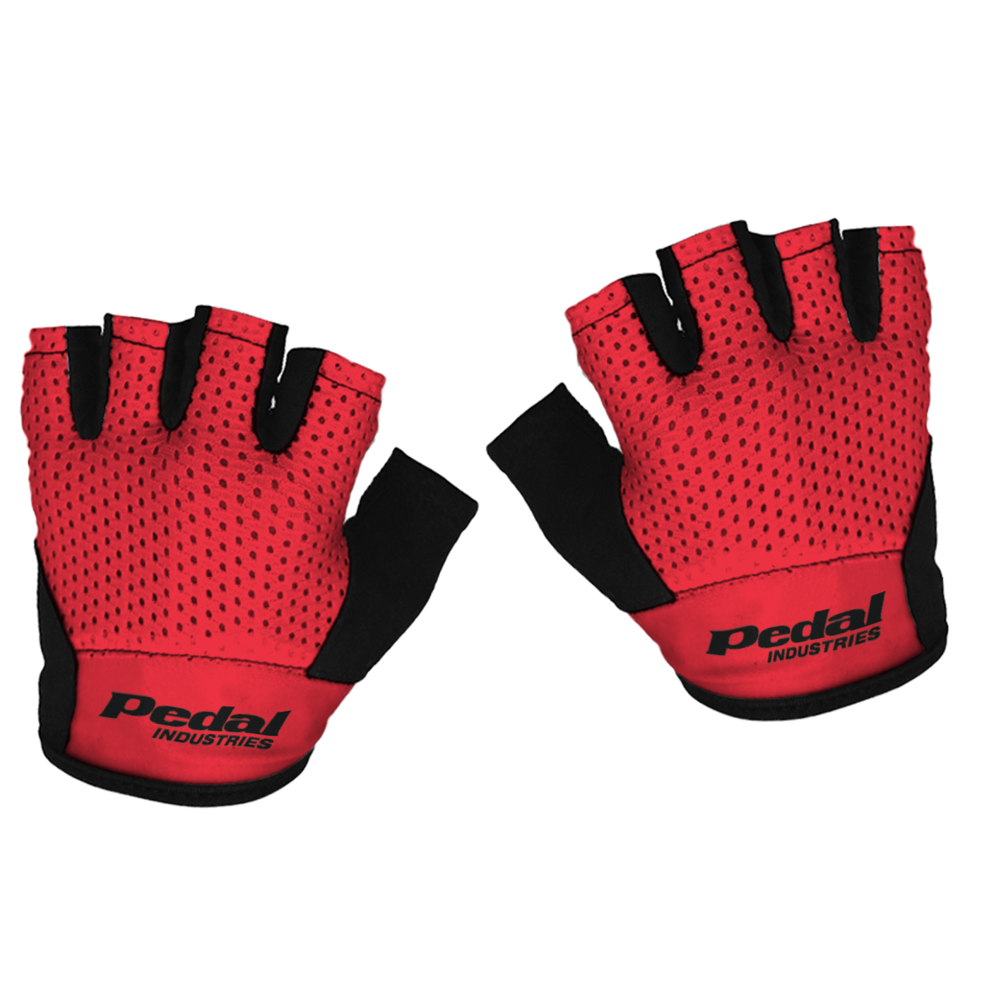 All RED SUPERLIGHT FULL-FINGER GLOVES ISD