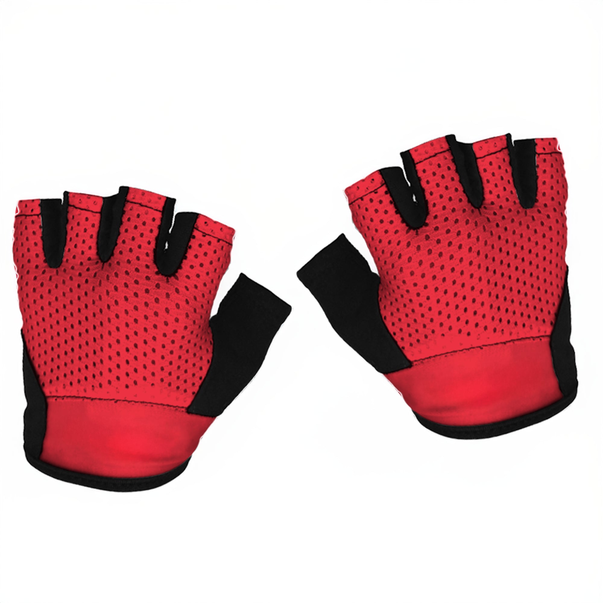 All RED SUPERLIGHT FULL-FINGER GLOVES ISD