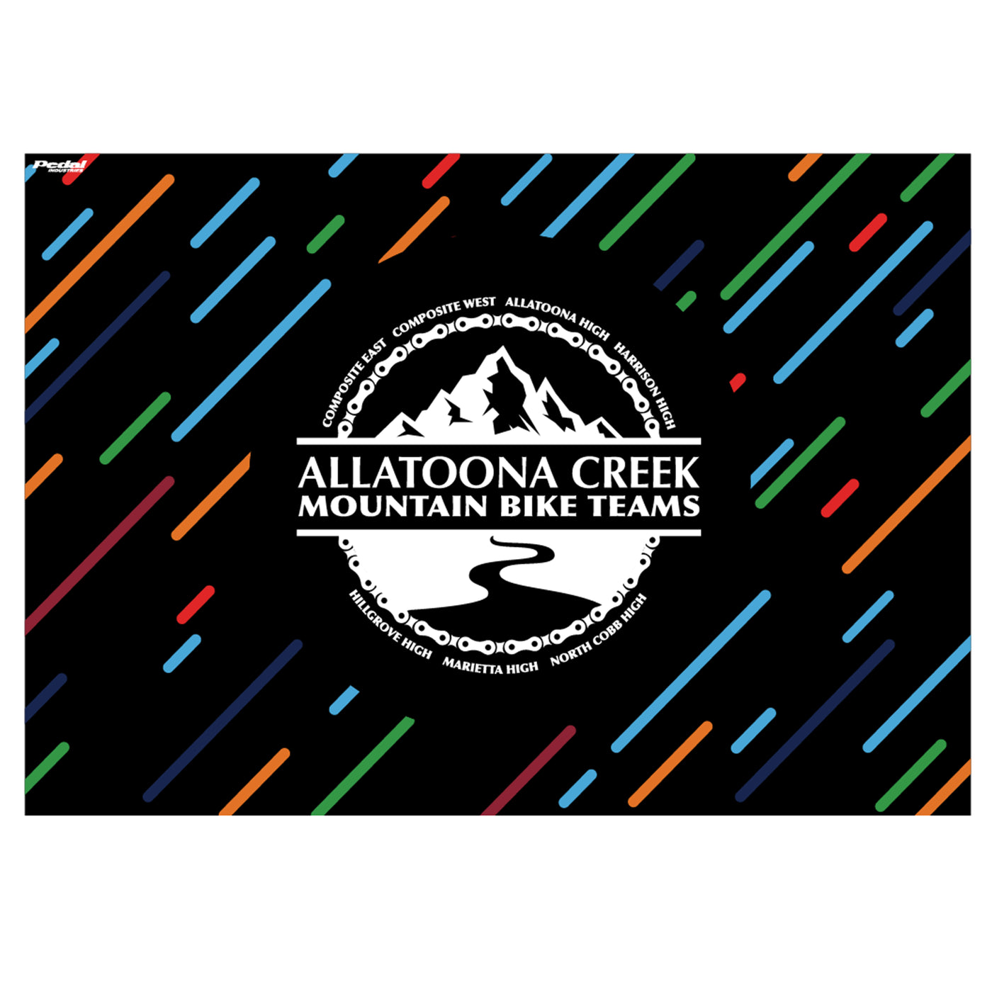 Allatoona Creek MTB Teams 2023 Back Wall 10 x 10