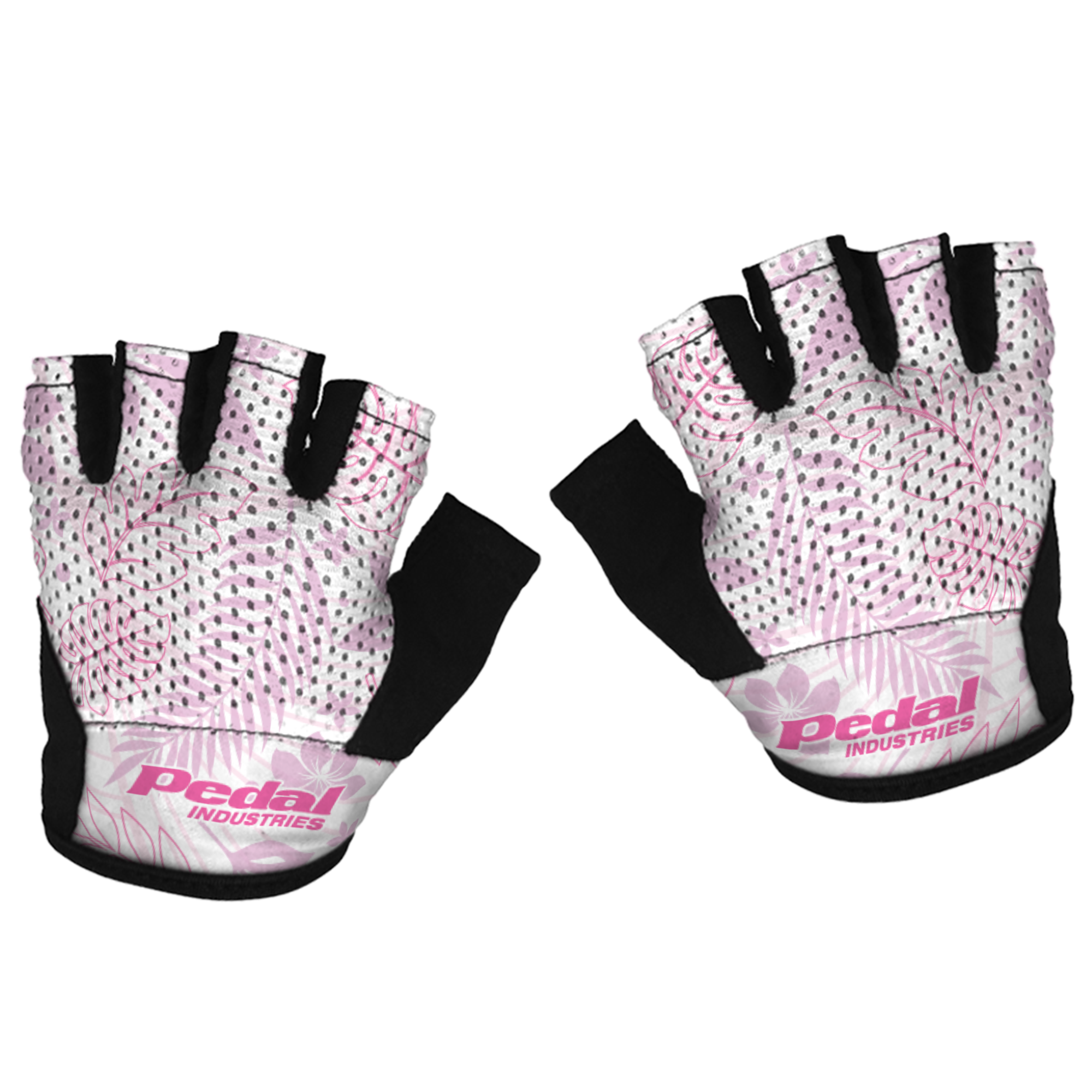 Aloha Pedal SUPERLIGHT RaceDay Gloves ISD Maui Pink