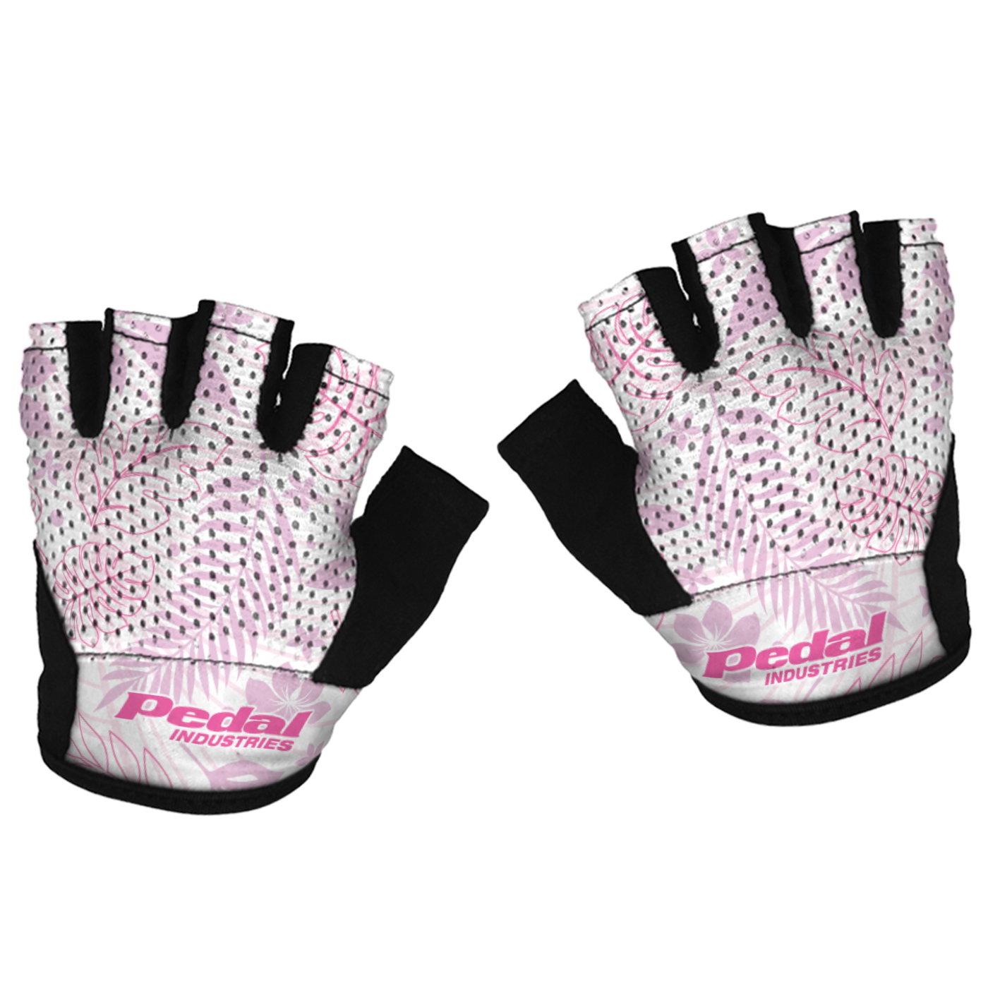 Aloha Pedal SUPERLIGHT RaceDay Gloves ISD Maui Pink