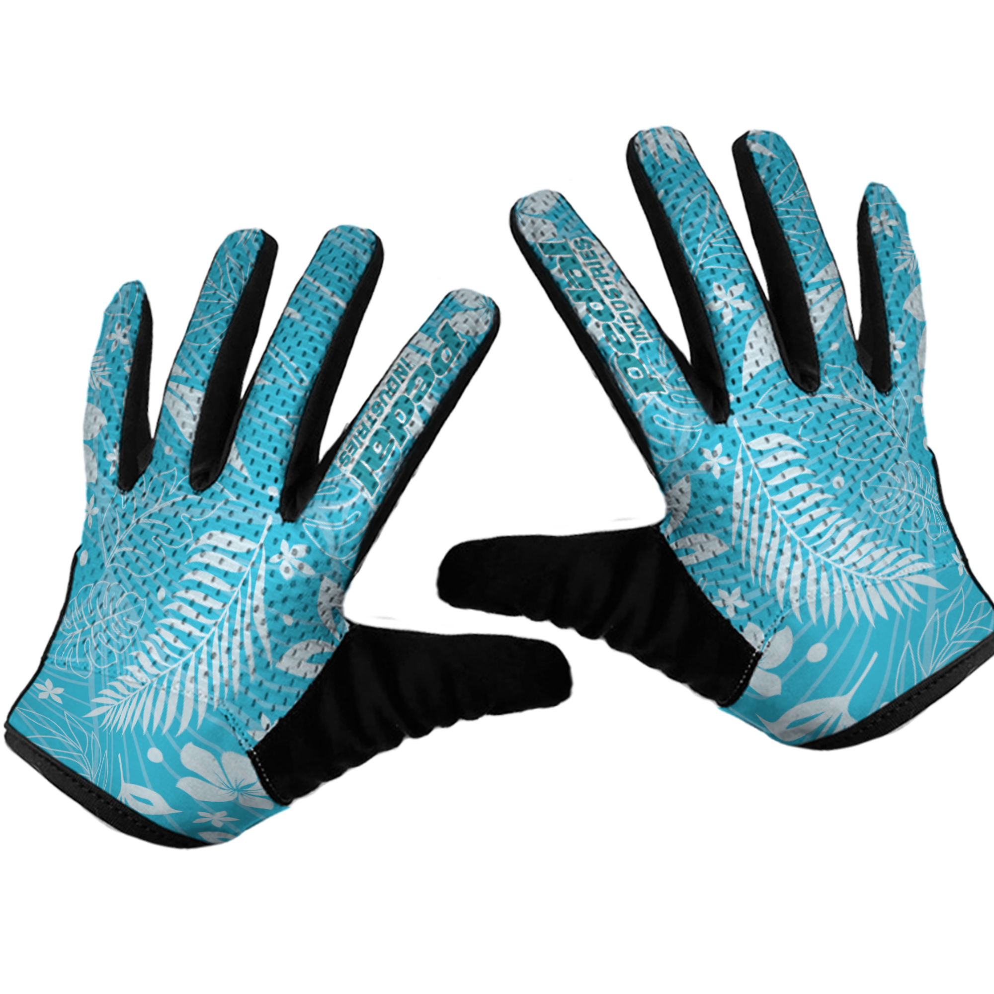 Aloha Pedal SUPERLIGHT RaceDay Gloves ISD Hawaii Blue
