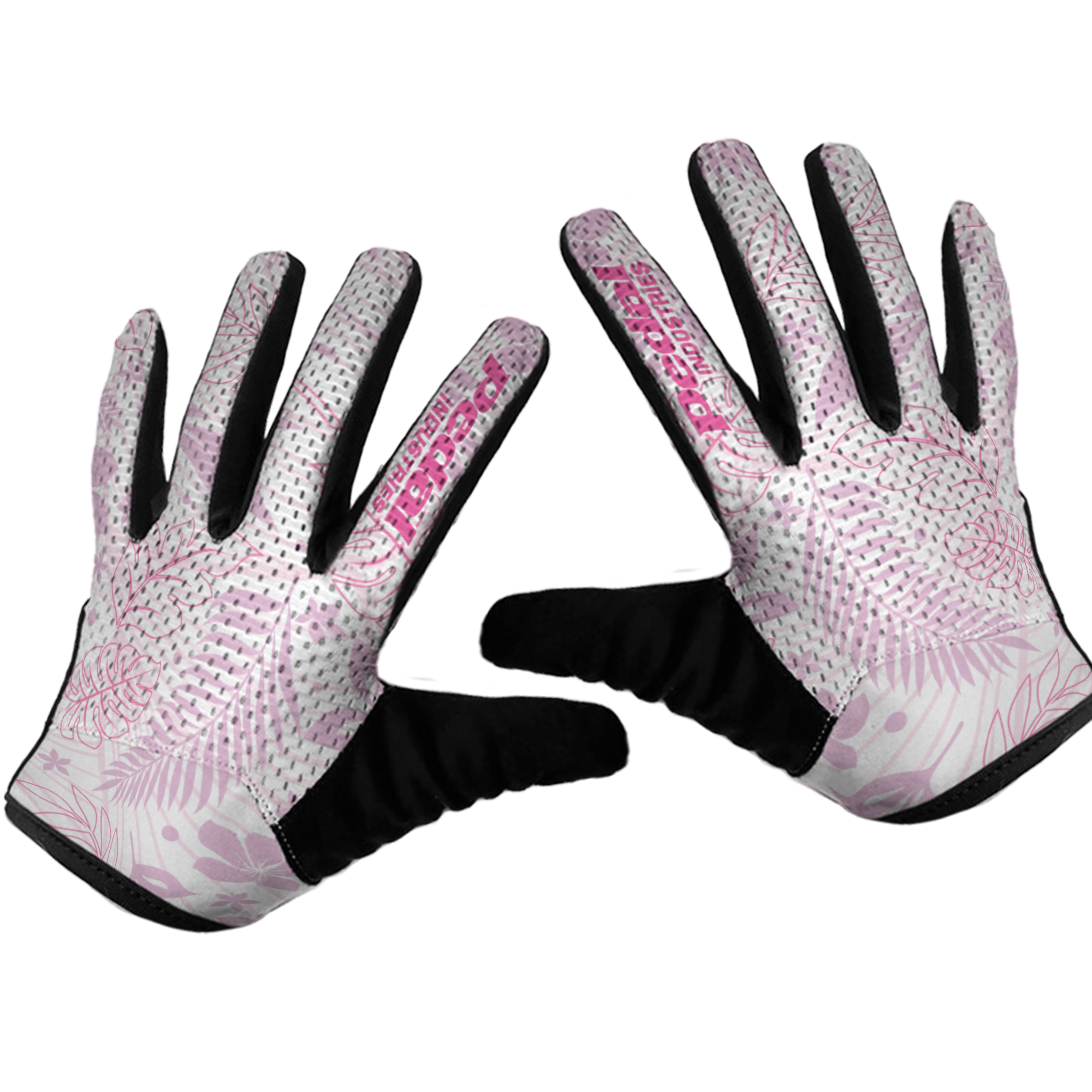 Aloha Pedal SUPERLIGHT RaceDay Gloves ISD Maui Pink