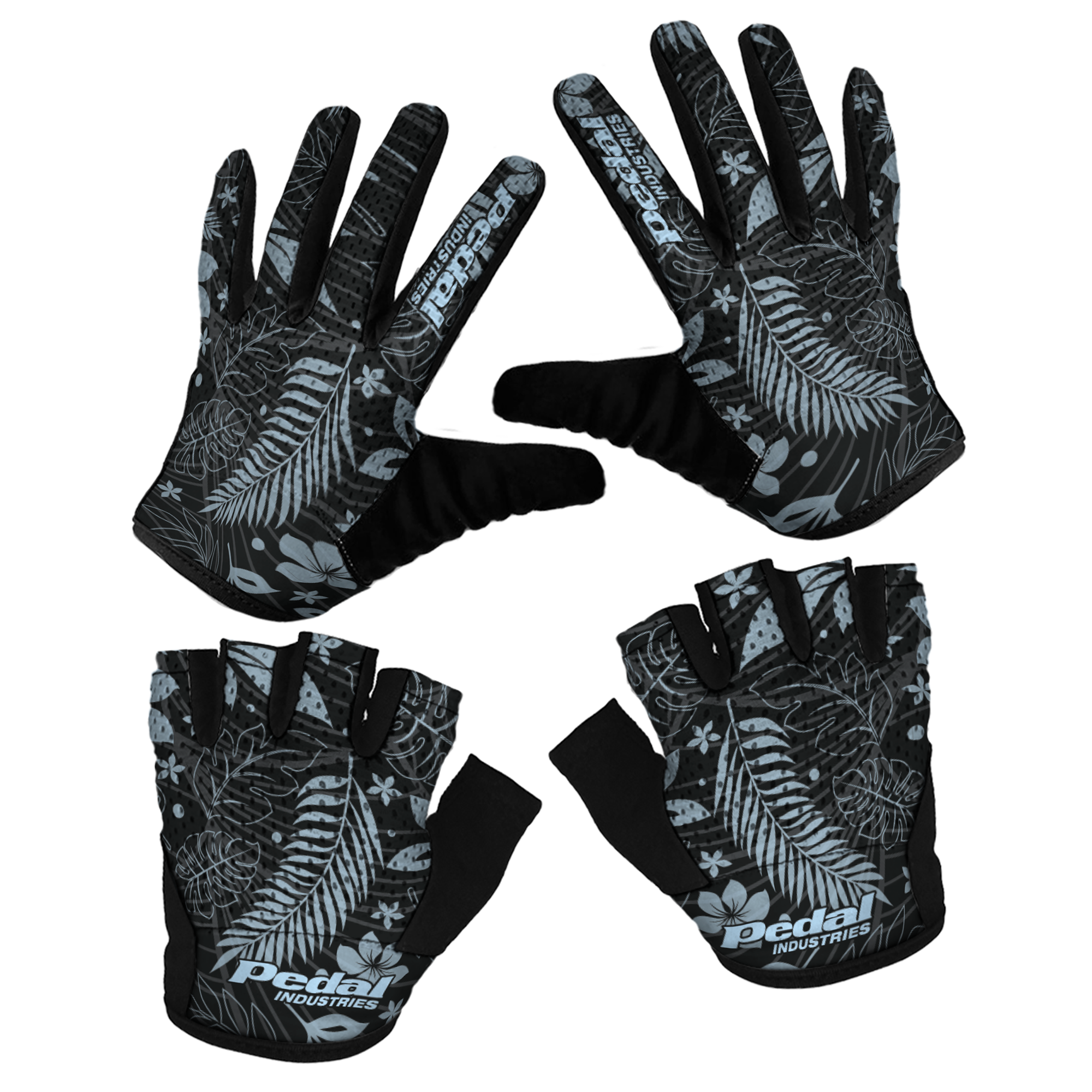Aloha Pedal SUPERLIGHT RaceDay Gloves ISD Midnight Black
