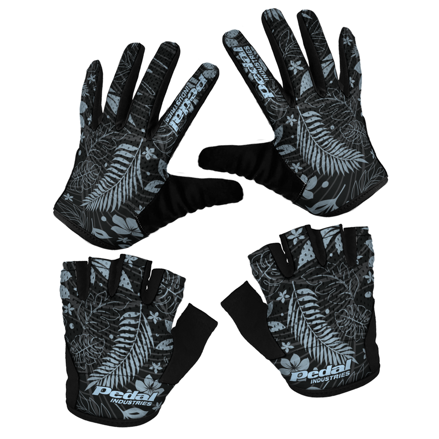 Aloha Pedal SUPERLIGHT RaceDay Gloves ISD Midnight Black