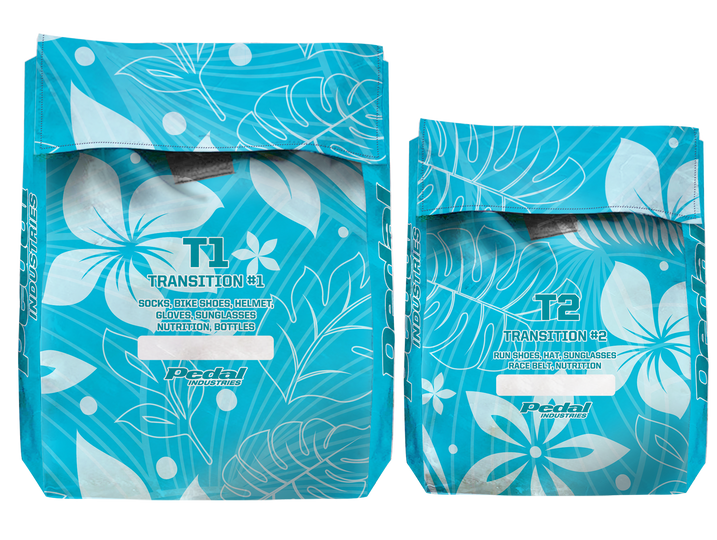 Hawaii Blue Aloha Pedal Triathlon Transition Bags ISD