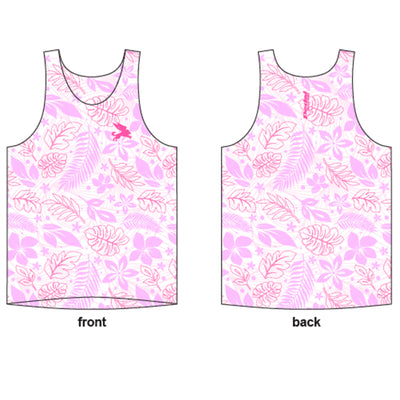 Aloha Pedal RUNNING Women's Singlet ISD ( 5 Color Variants)