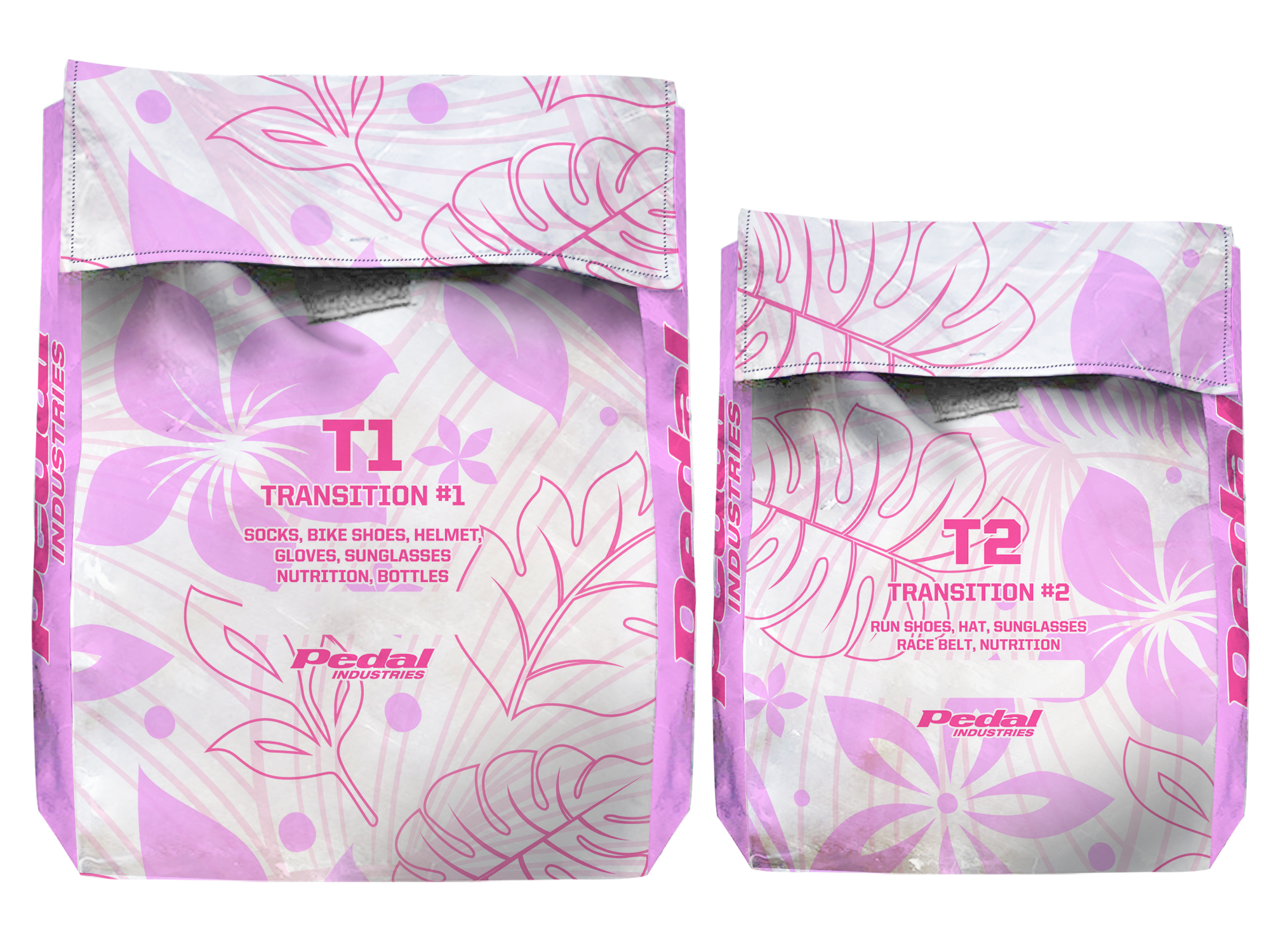 Hawaii Blue Aloha Pedal Triathlon Transition Bags ISD