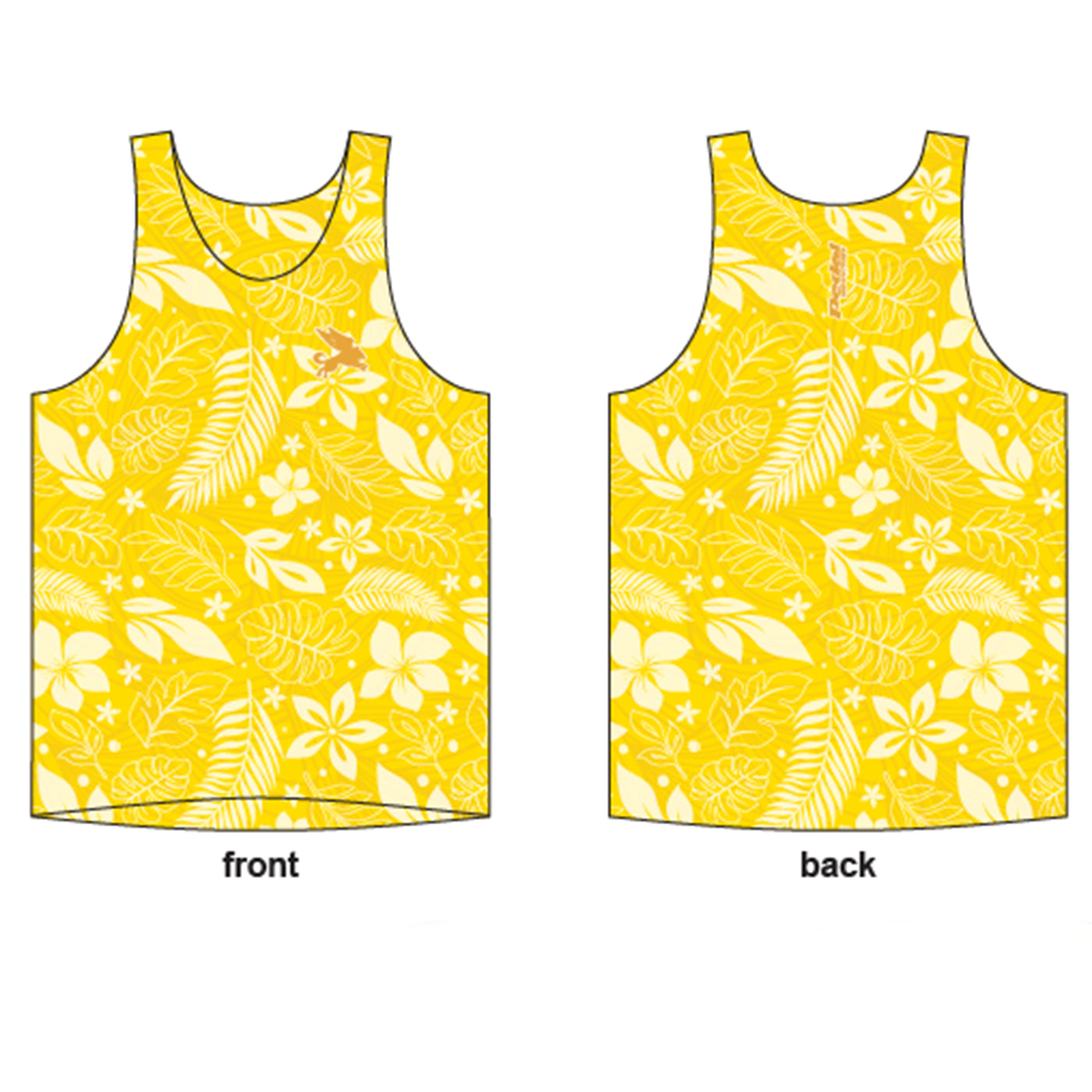 Aloha Pedal RUNNING Women's Singlet ISD ( 5 Color Variants)