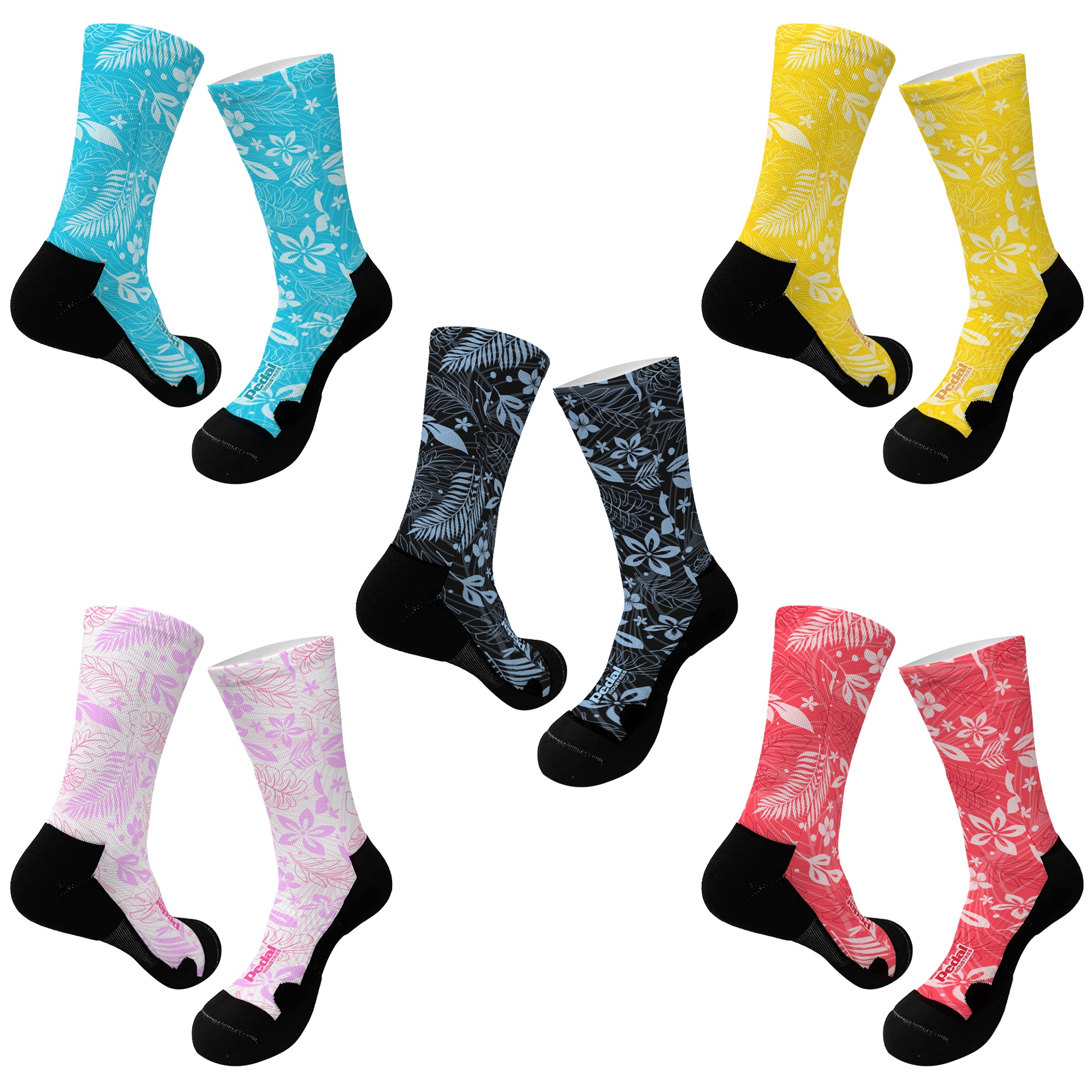 Aloha Pedal SUBLIMATED SOCK ISD (5 Variants)