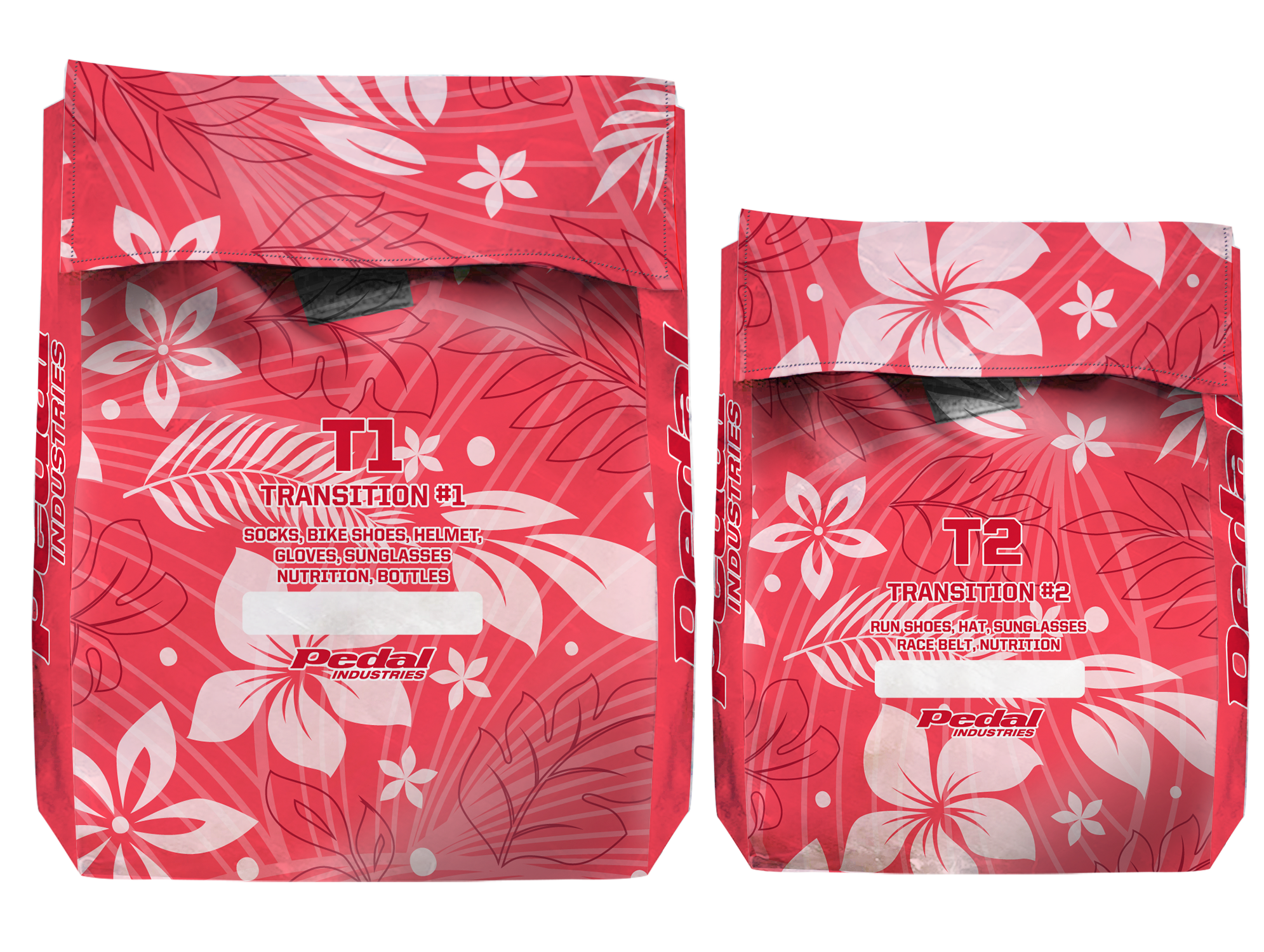 Hawaii Blue Aloha Pedal Triathlon Transition Bags ISD