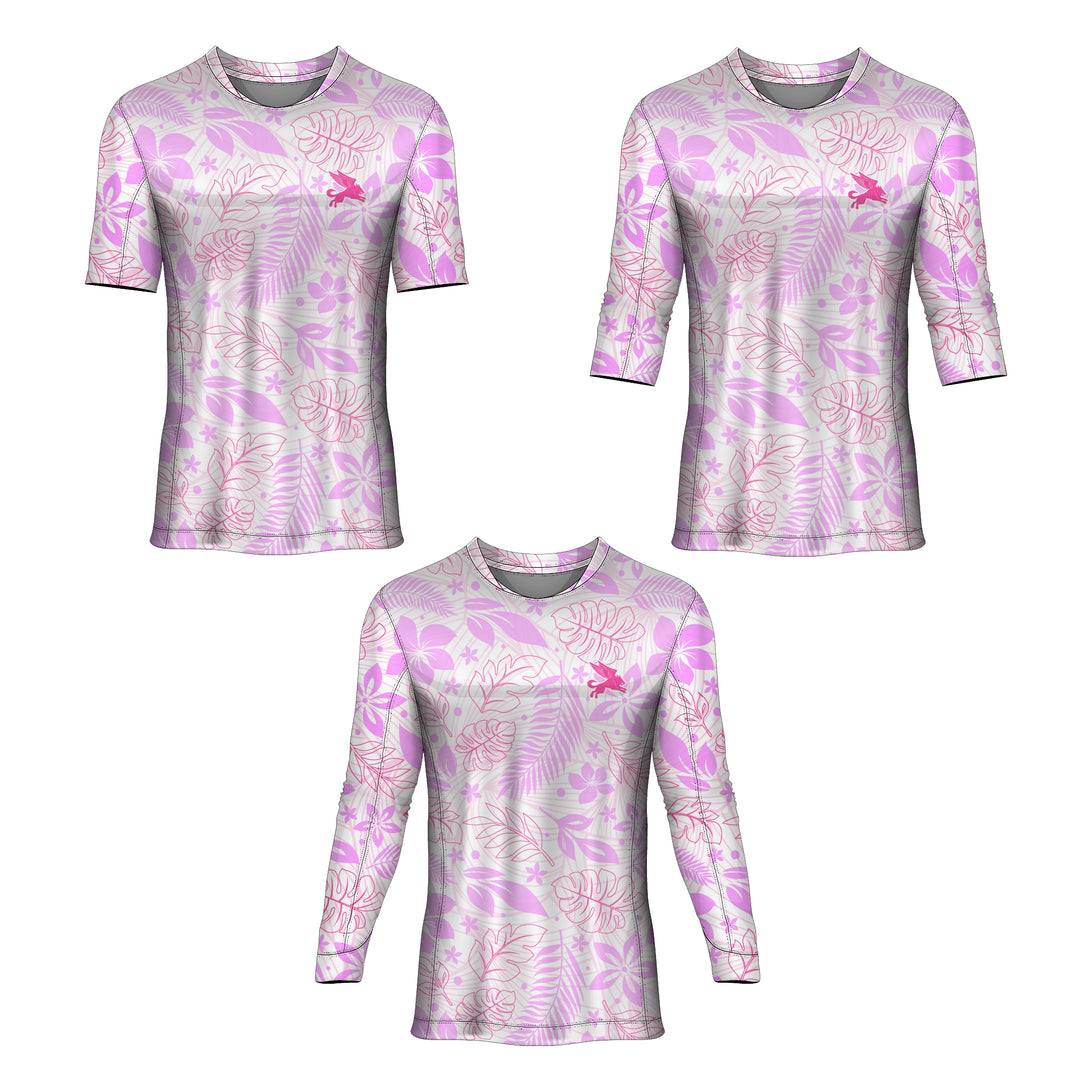 Aloha Pedal MTB JERSEY - ALL VARIANTS Mauii Pink – PEDAL Industries