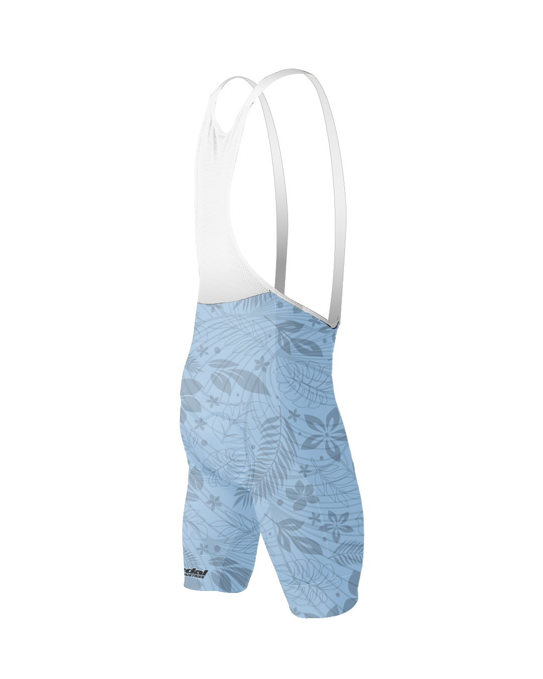 Midnight Black Aloha Pedal MEN'S PRO LEVEL BIB ISD - flat product view pdp-last