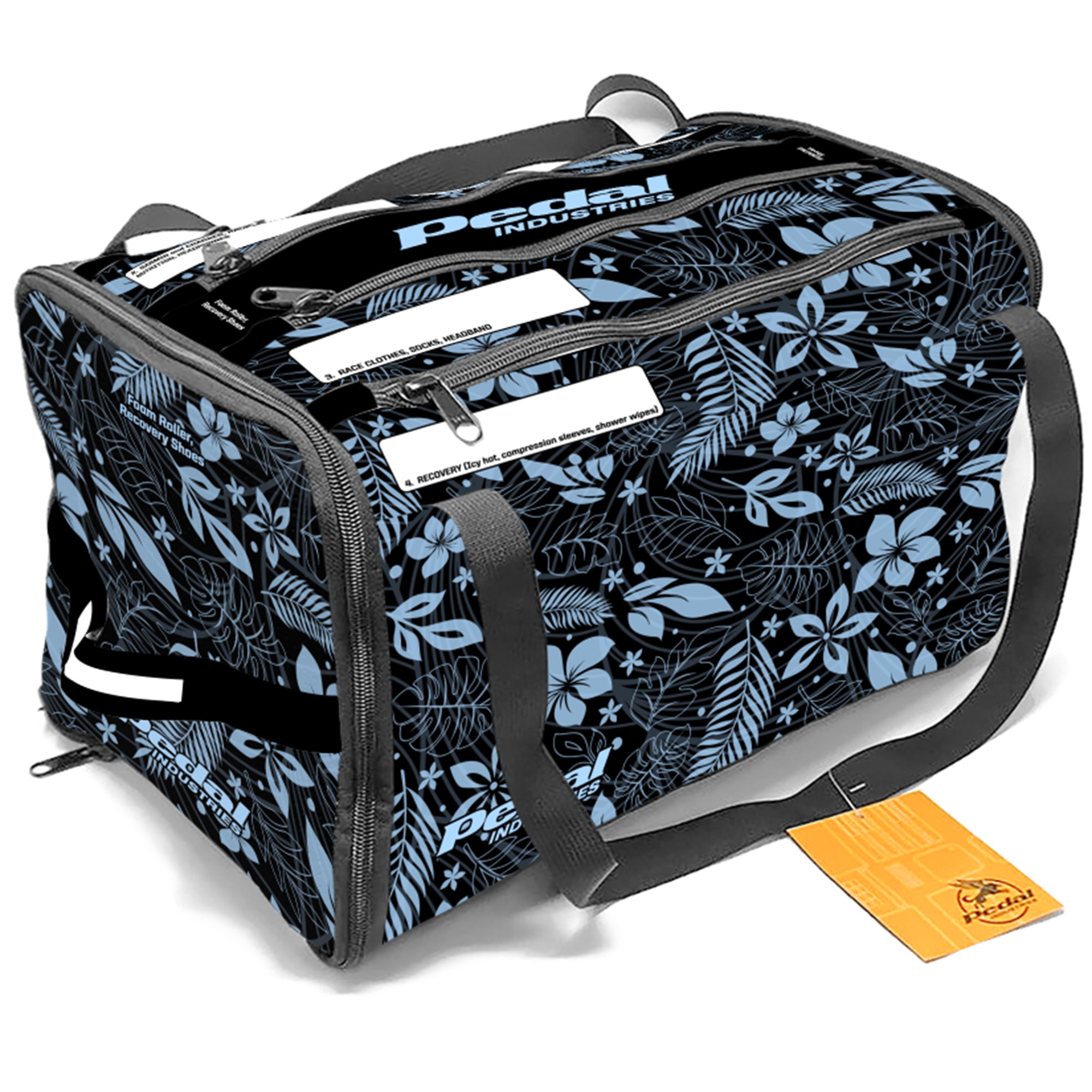 Midnight Black Aloha Pedal 2025 RaceDay RUNNING Gear Bag™ ISD