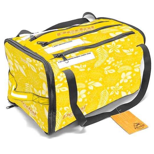 Oahu Yellow Aloha Pedal RaceDay CYCLING Gear Bag™ ISD