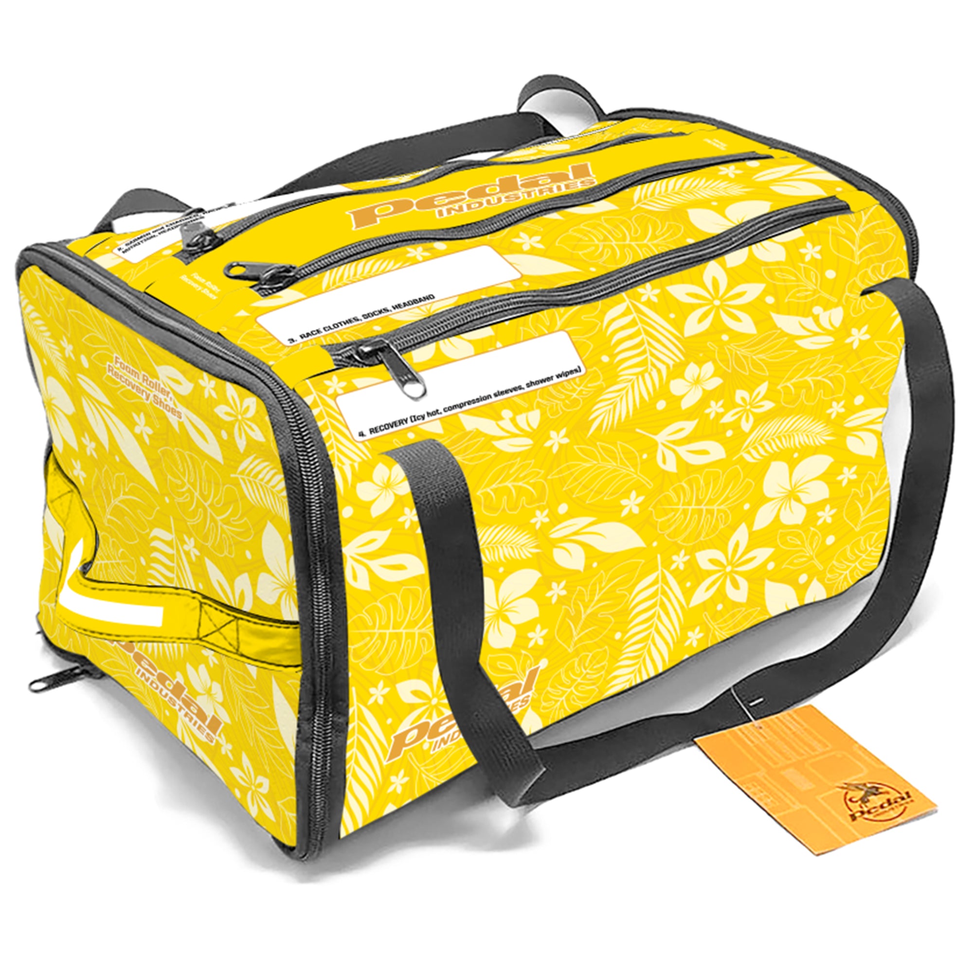 Oahu Yellow Aloha Pedal 2025 RaceDay RUNNING Gear Bag™ ISD