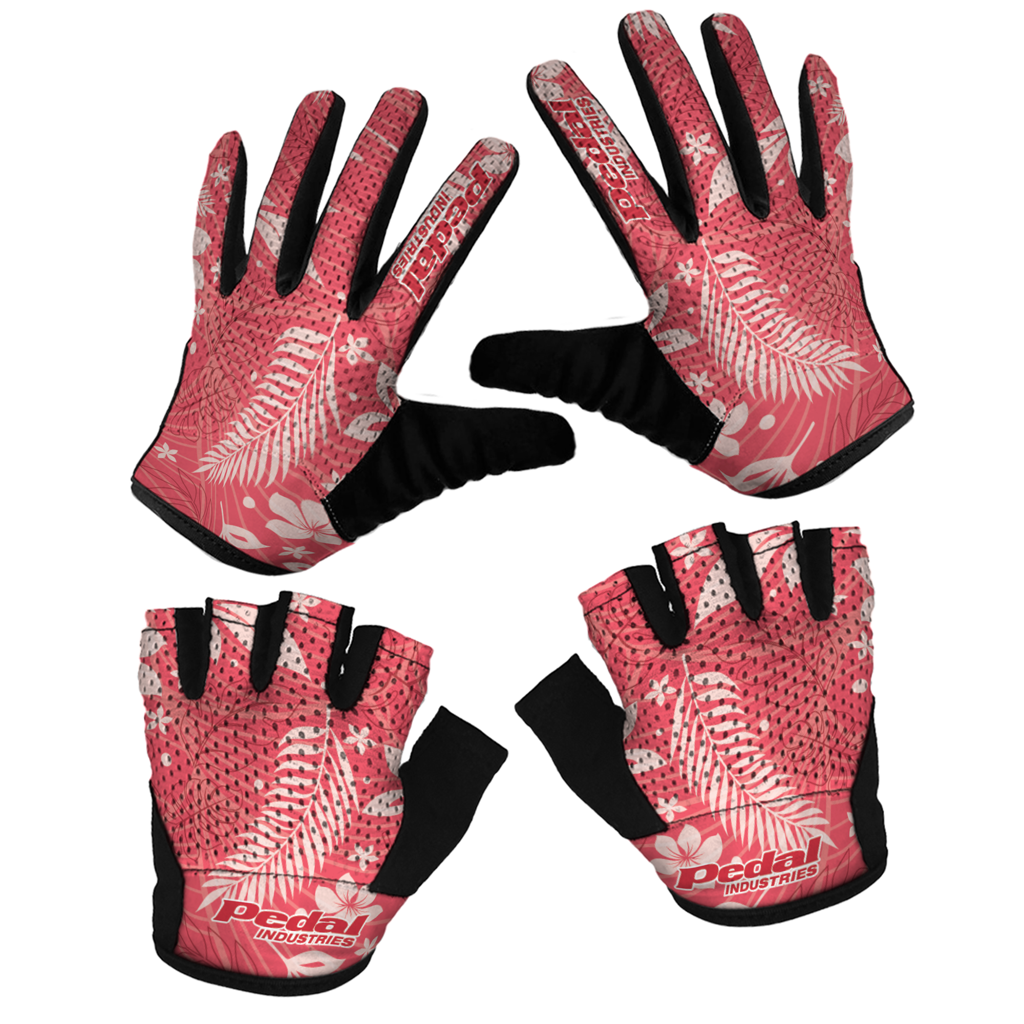 Aloha Pedal SUPERLIGHT RaceDay Gloves ISD Watermelon Red