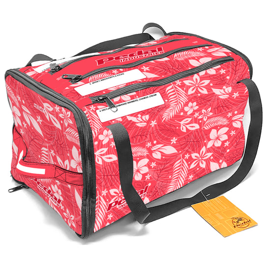 Watermelon Red Aloha Pedal RaceDay CYCLING Gear Bag™ ISD