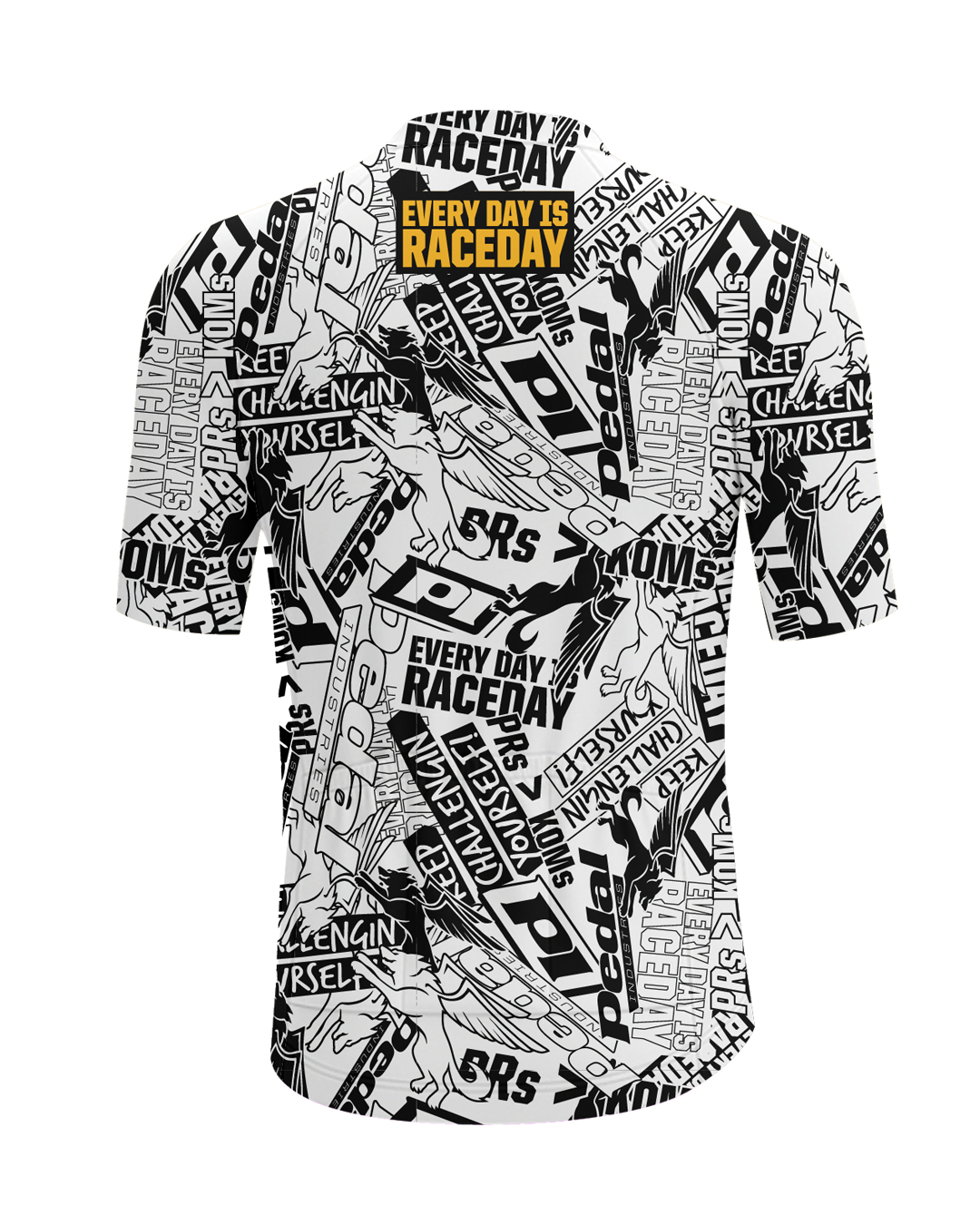 DAY Among The Wolves MEN'S PRO JERSEY ISD - flat product view, back pdp-last