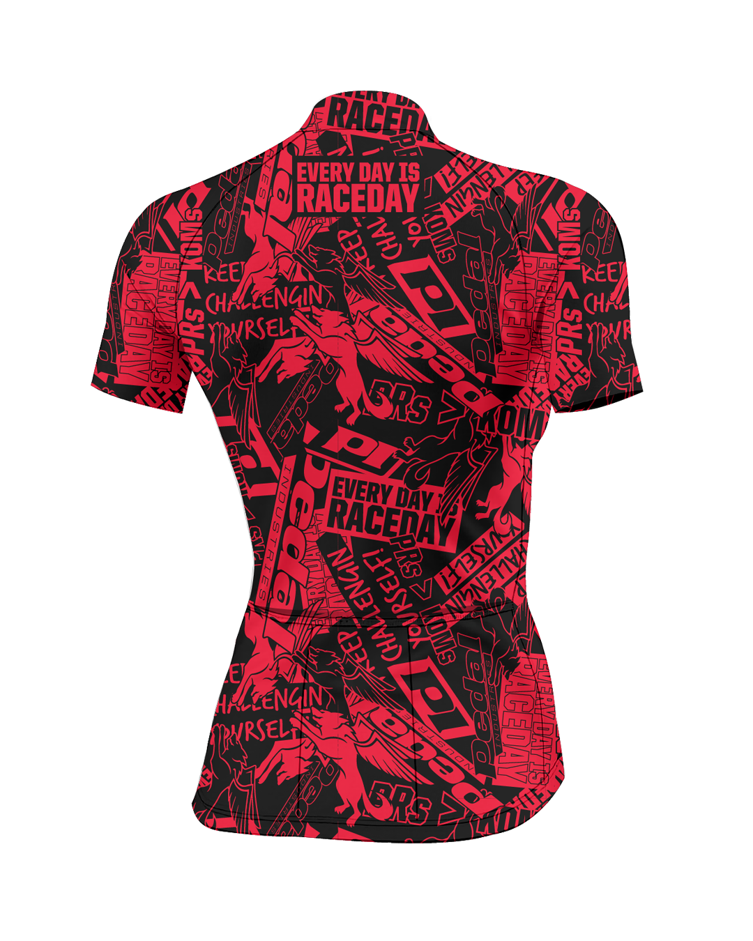 Ravage Among the Wolves WOMEN'S PRO JERSEY ISD - flat product view, back pdp-last