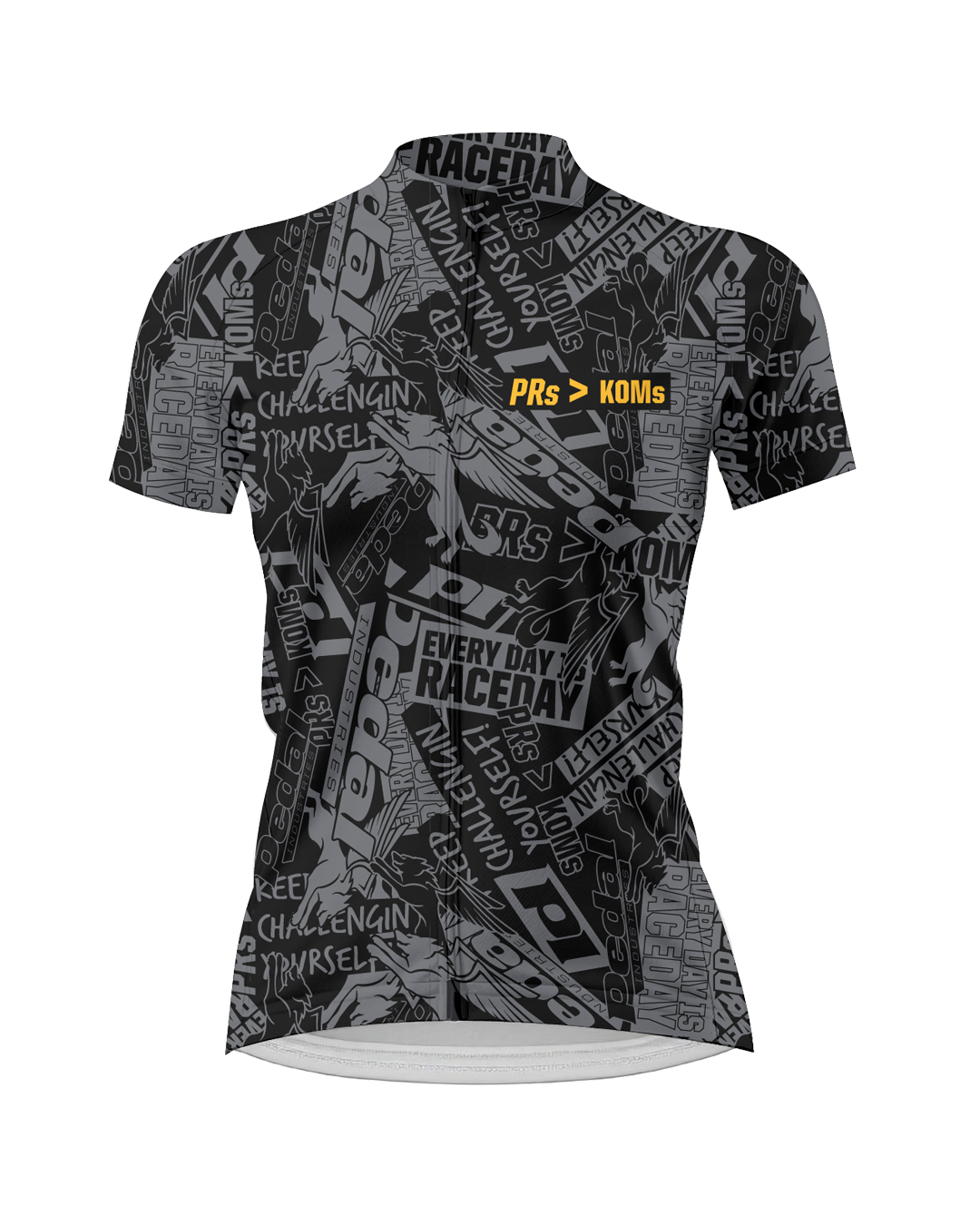 Night Among the Wolves WOMEN'S PRO JERSEY ISD - flat product view, front pdp-last