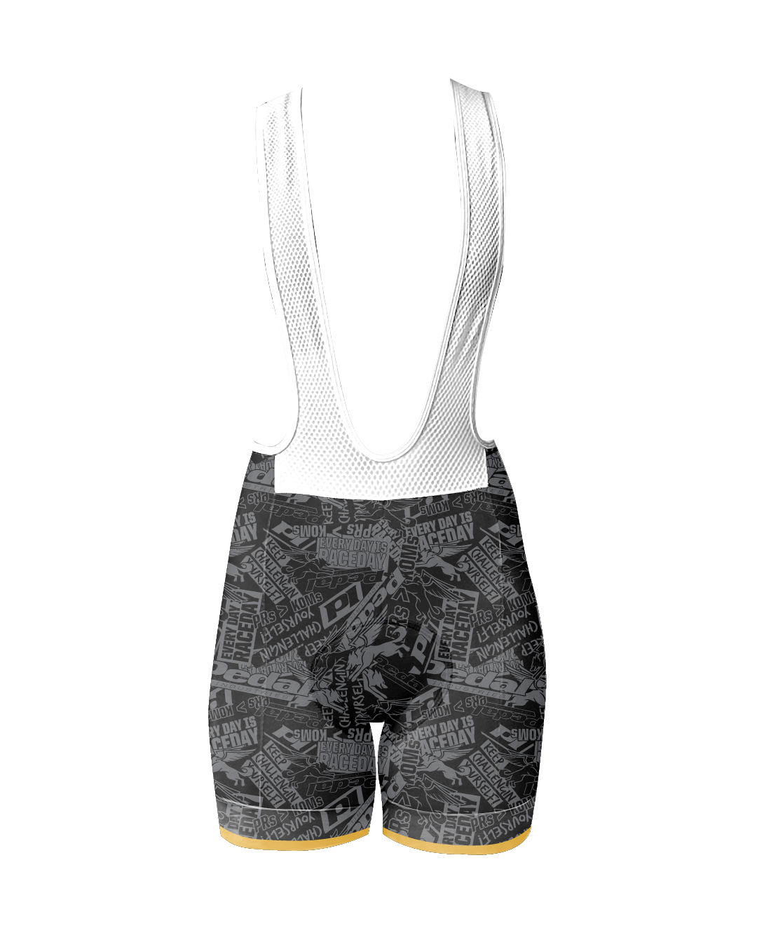Among The Wolves 2023 WOMEN'S PRO BIB ISD - flat product view, front pdp-last