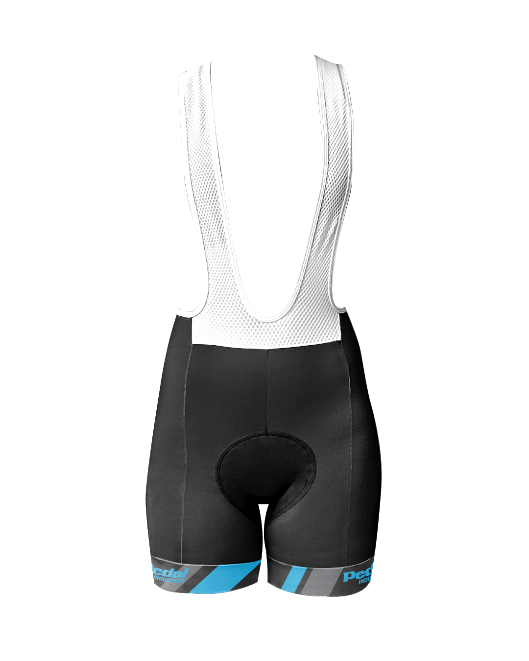 Blue Primary Colors WOMEN'S PRO BIB ISD - flat product view pdp-last