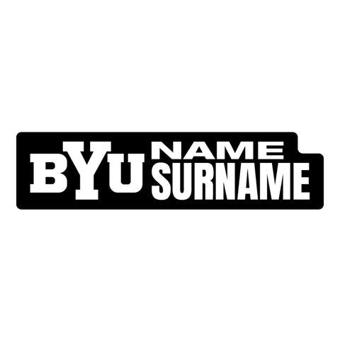 BYU Cycling 2026 ID Sticker Bikes & Gear