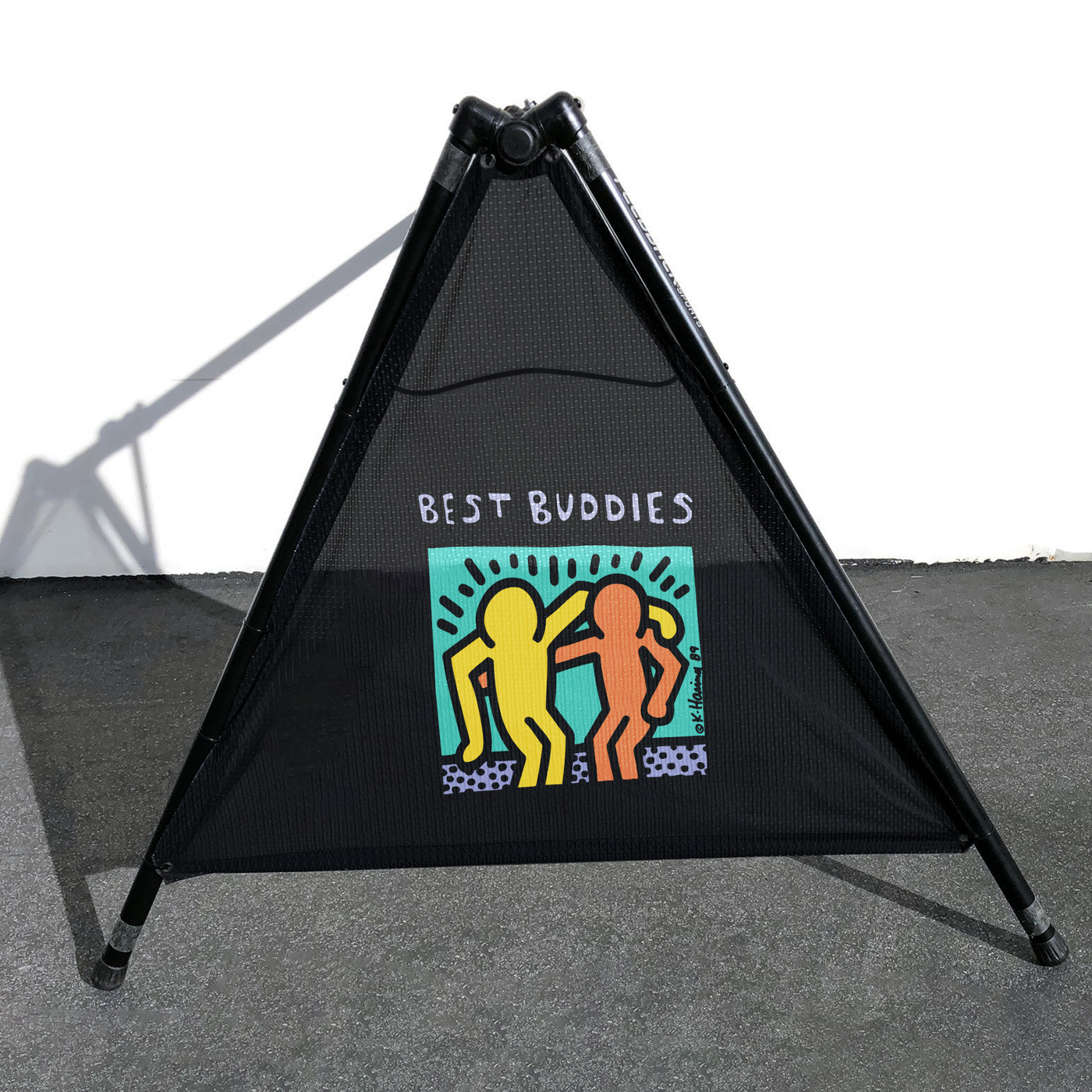 Best Buddies 2025 Bike Rack Banners (Set of 2 Mesh Banners)